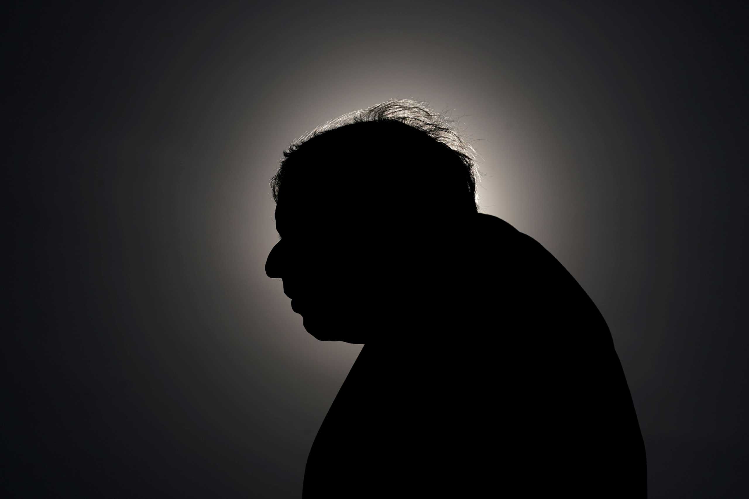 Britain's Prime Minister Boris Johnson gives media interviews as he visits Hartlepool United Football Club ahead of the May 6 by-election, Hartlepool, Britain, April 23, 2021. Ian Forsyth
