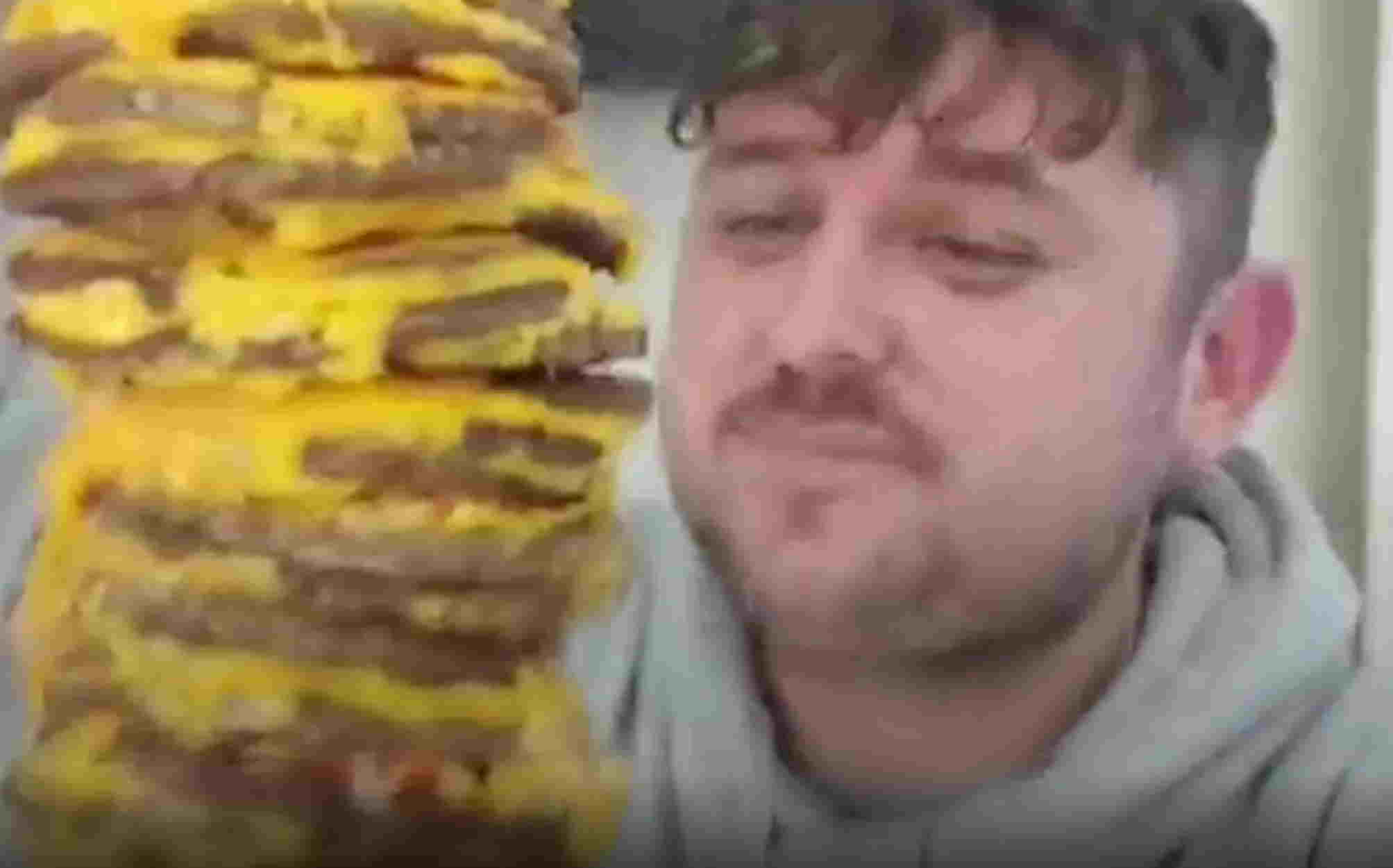 Tο challenge με τα 100 cheeseburgers