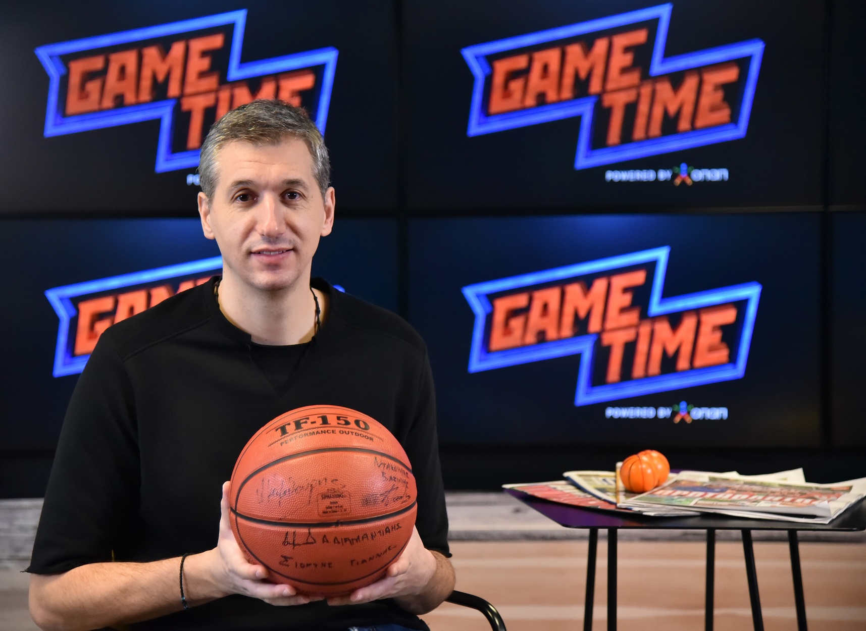 Ο Δημήτρης Διαμαντίδης στο ΟΠΑΠ GAME TIME ΜΠΑΣΚΕΤ