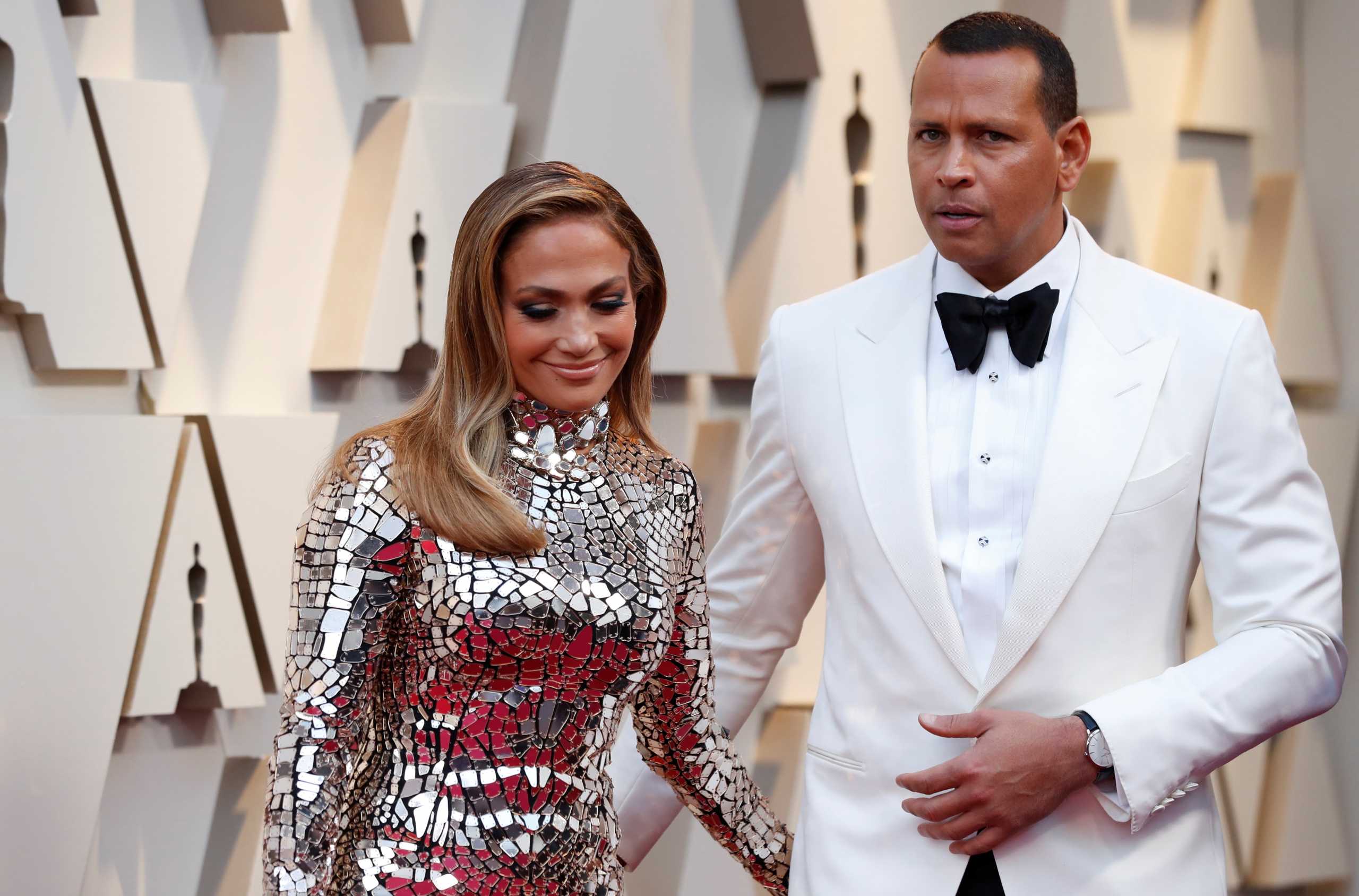 FILE PHOTO: 91st Academy Awards - Oscars Arrivals - Red Carpet - Hollywood, Los Angeles, California, U.S., February 24, 2019. Jennifer Lopez, wearing Tom Ford, and Alex Rodriguez. REUTERS