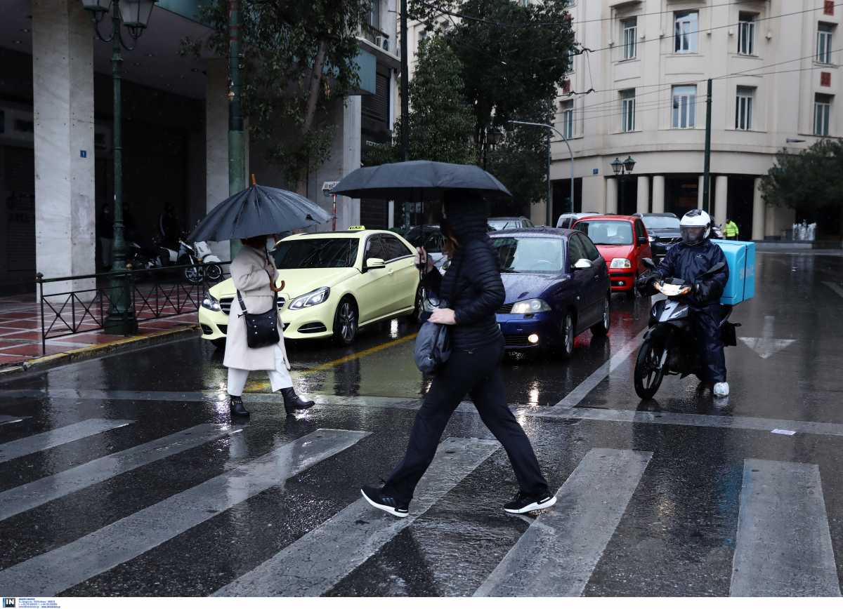 Καιρός – Meteo: Ισχυρές βροχές και καταιγίδες από την κακοκαιρία «Αθηνά» – Πού θα «χτυπήσει»