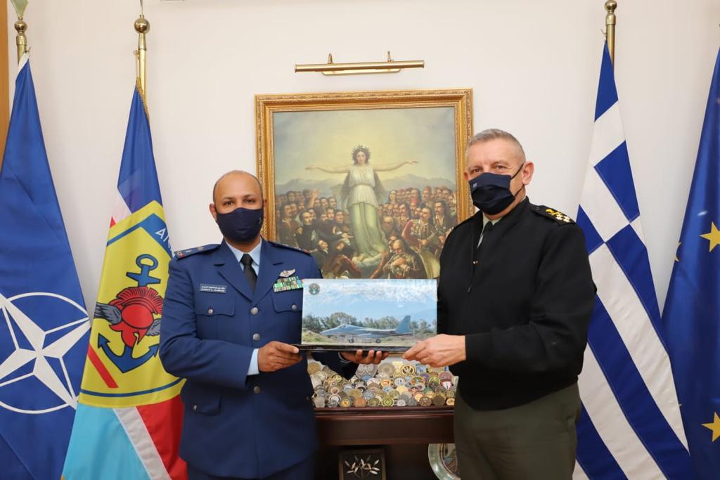 Συνάντηση Α/ΓΕΕΘΑ Στρατηγού Φλώρου με τον Ακόλουθο Άμυνας της Σαουδικής Αραβίας