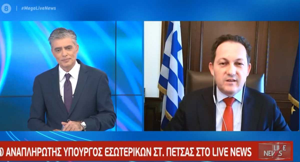 Πέτσας στο «Live News» για εστίαση: Δεν θα εξαντλήσουμε την αυστηρότητα μας (video)