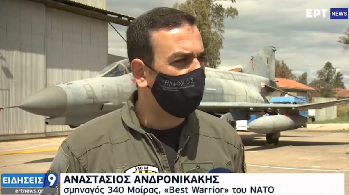 Σμηναγός Ανδρονικάκης: Ο Πιλότος που οι συνάδελφοί του στο ΝΑΤΟ επέλεξαν ως «Best Warrior» [vid]