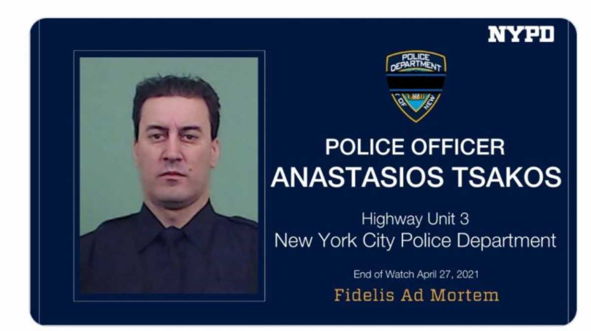 Τραγικός θάνατος Έλληνα αστυνομικού στη Νέα Υόρκη (video)
