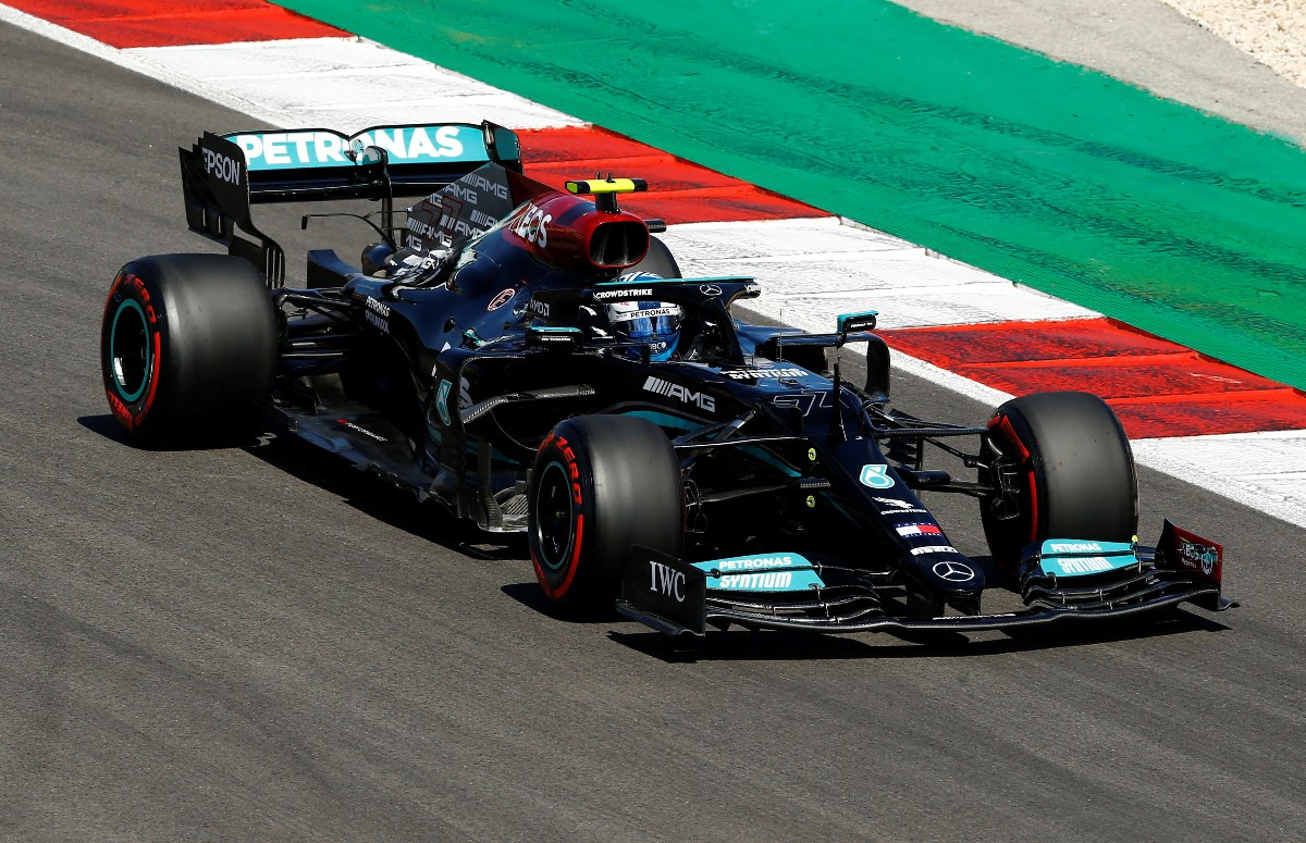 Formula One F1 - Portuguese Grand Prix - Algarve International Circuit - Portimao, Portugal - May 1, 2021 Mercedes' Valtteri Bottas in action during qualifying REUTERS