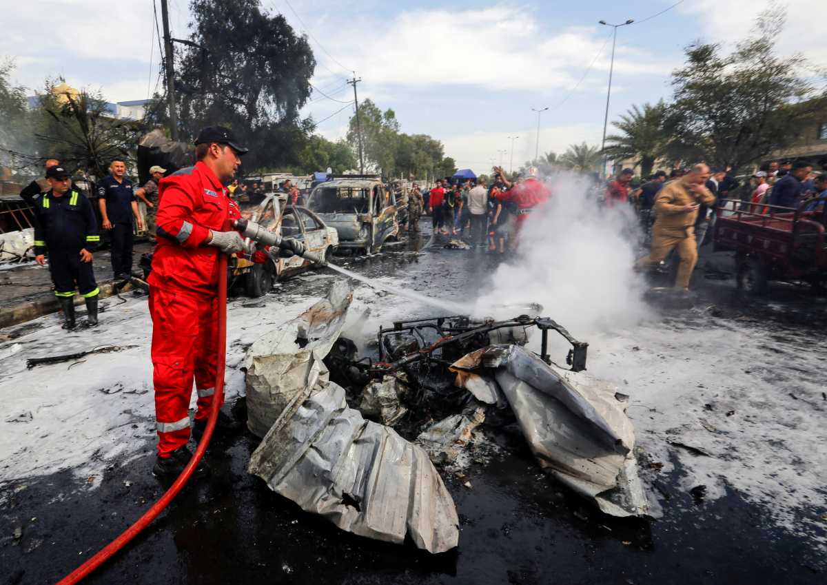 Δύο ρουκέτες έπεσαν στο Διεθνές Αεροδρόμιο της Βαγδάτης