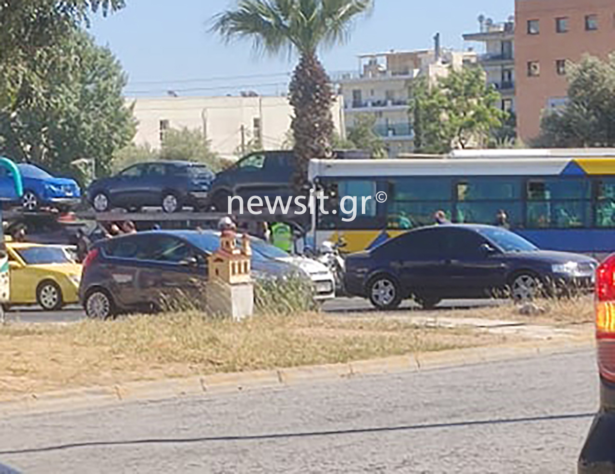 Κόλαση στην λεωφόρο Καβάλας από τρελή κούρσα λεωφορείου – Πως έγινε