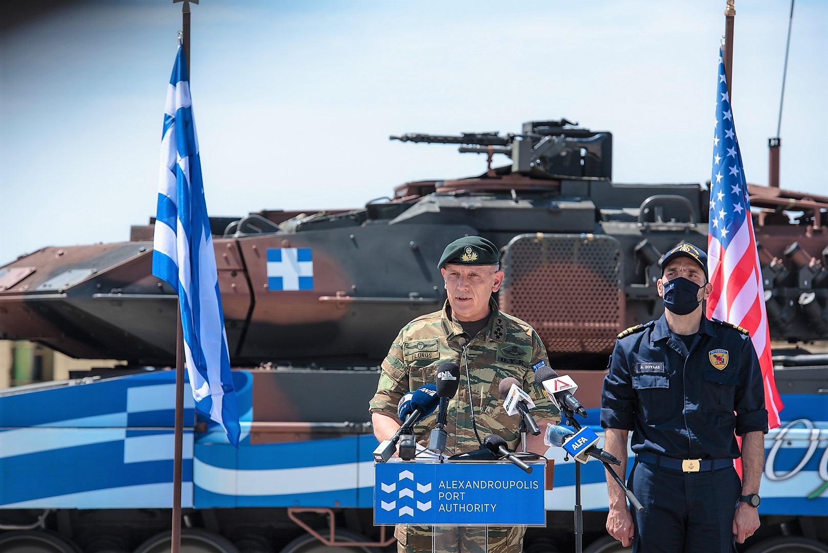 Α/ΓΕΕΘΑ Φλώρος: Υψηλή προτεραιότητα η ενίσχυση της συνεργασίας με τις ΗΠΑ