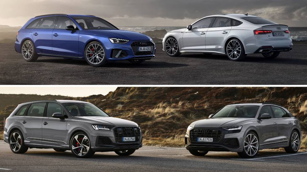 Η Audi αναβαθμίζει τα A4, A5, Q7 και Q8 (pics)