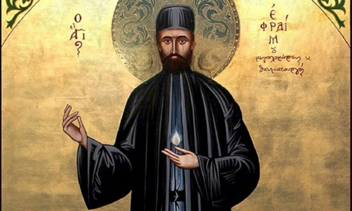 Άγιος Εφραίμ: Πώς θεράπευσε μωρό, ενώ οι γιατροί περίμεναν το μοιραίο!