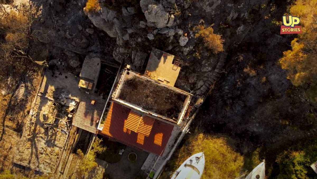 Φωτιά στον Σχίνο: Το πριν και το μετά της οικολογικής καταστροφής – Βίντεο από drone που καθηλώνει