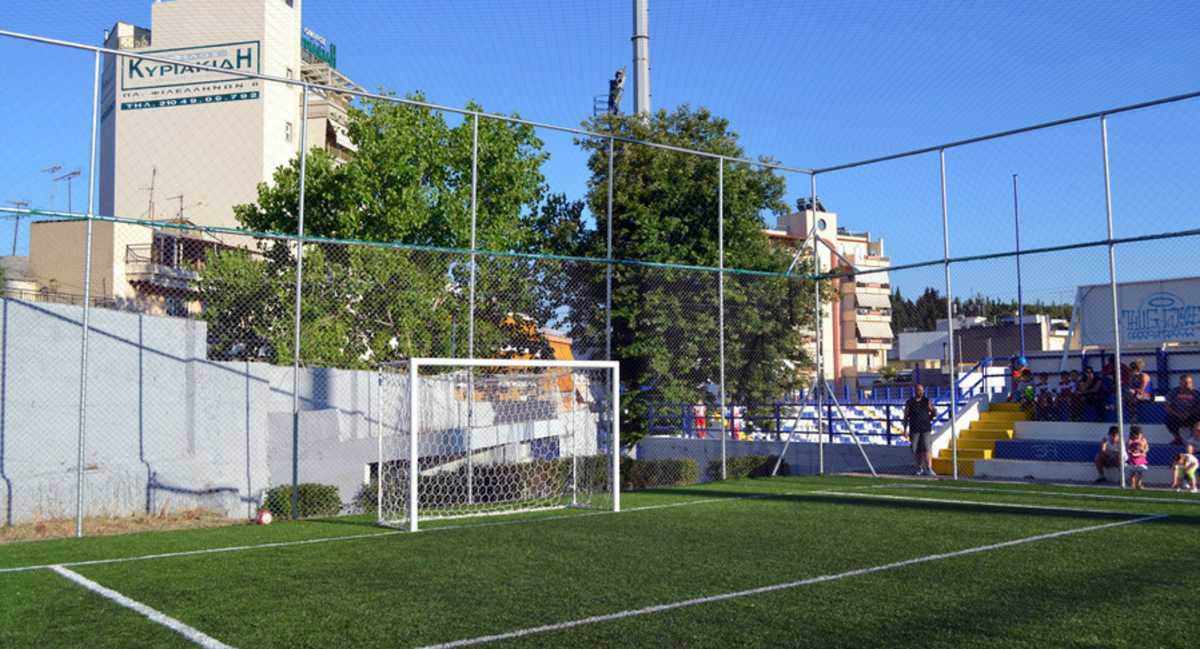 Μυτιλήνη: Φτιάχνουν γήπεδο 5×5 σε πρώην χώρο υποδοχής μεταναστών