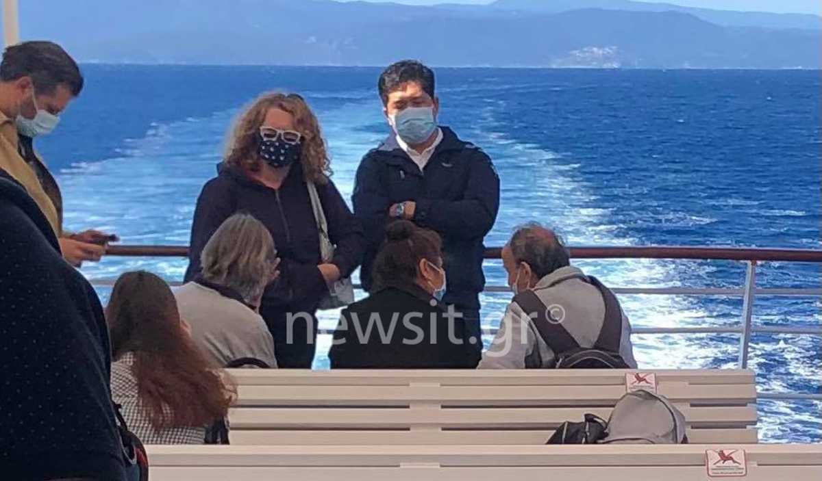 Γλυκά Νερά: Η Αλόννησος αποχαιρετά την Κάρολαϊν της