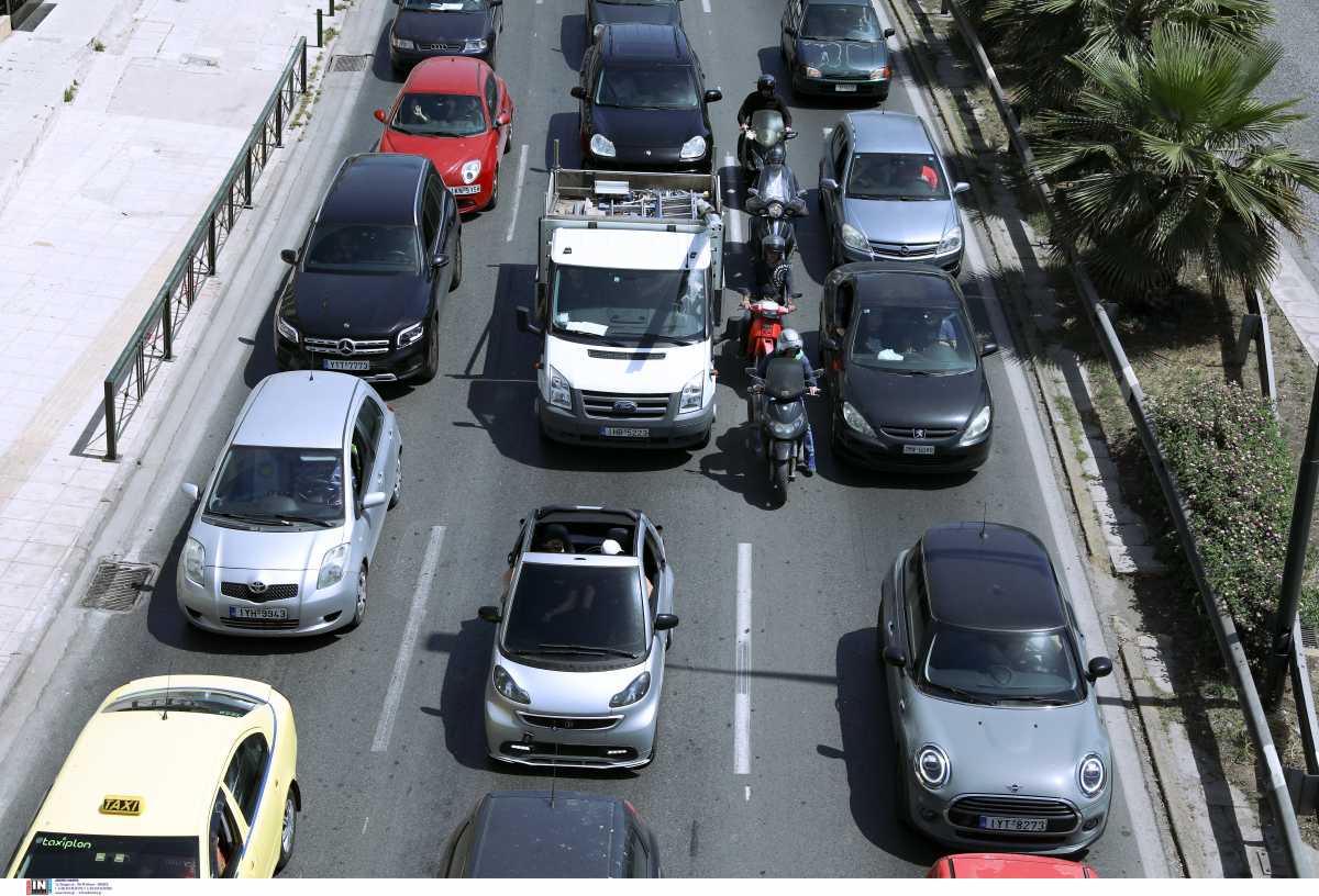Αυξημένη η κίνηση στους δρόμους – Δείτε που έχει μποτιλιάρισμα (pic)