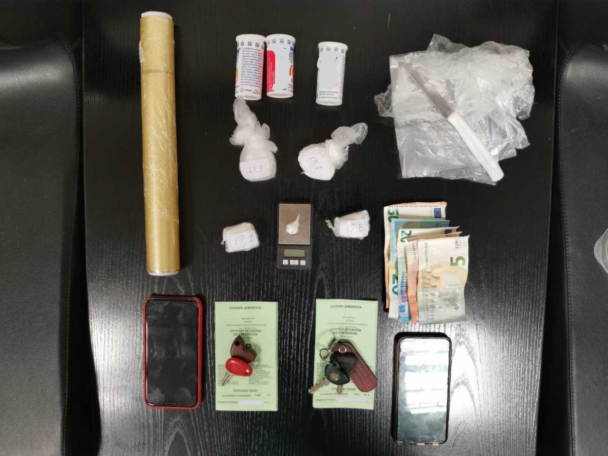 Ηράκλειο: Τρεις συλλήψεις για κοκαΐνη