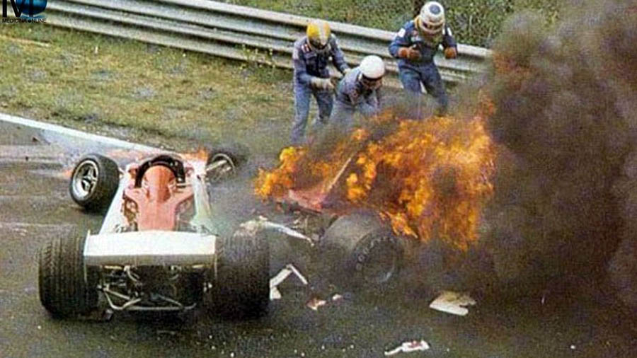 Accidente Niki Lauda en Nurburgring 1976