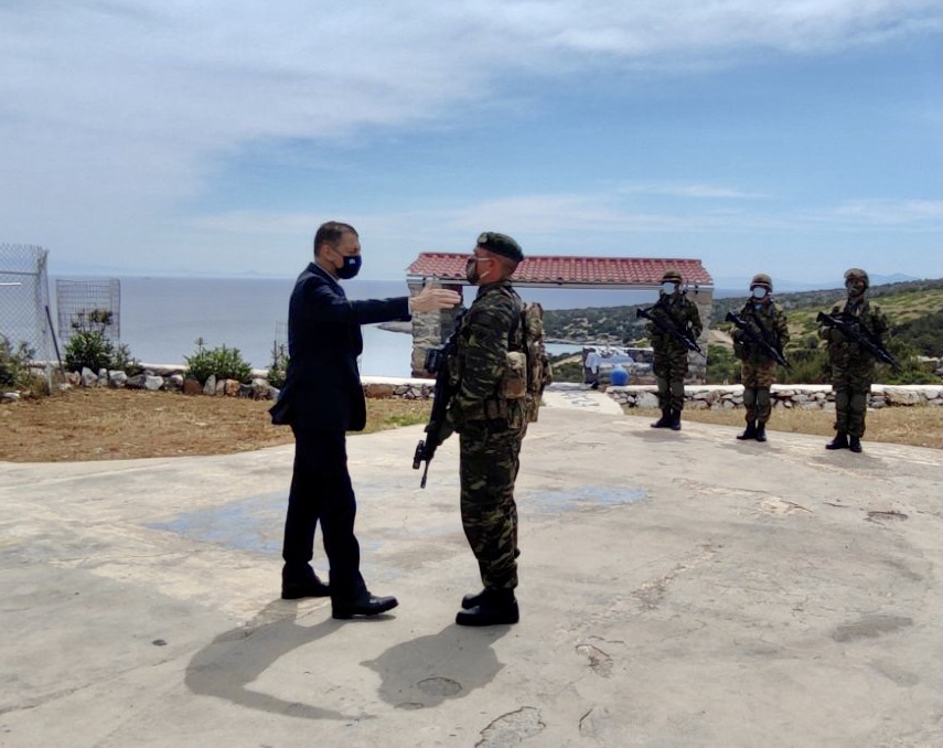 Σε Κω και Φαρμακονήσι βρέθηκε ο Υφυπουργός Εθνικής Άμυνας Αλκιβιάδης Στεφανής