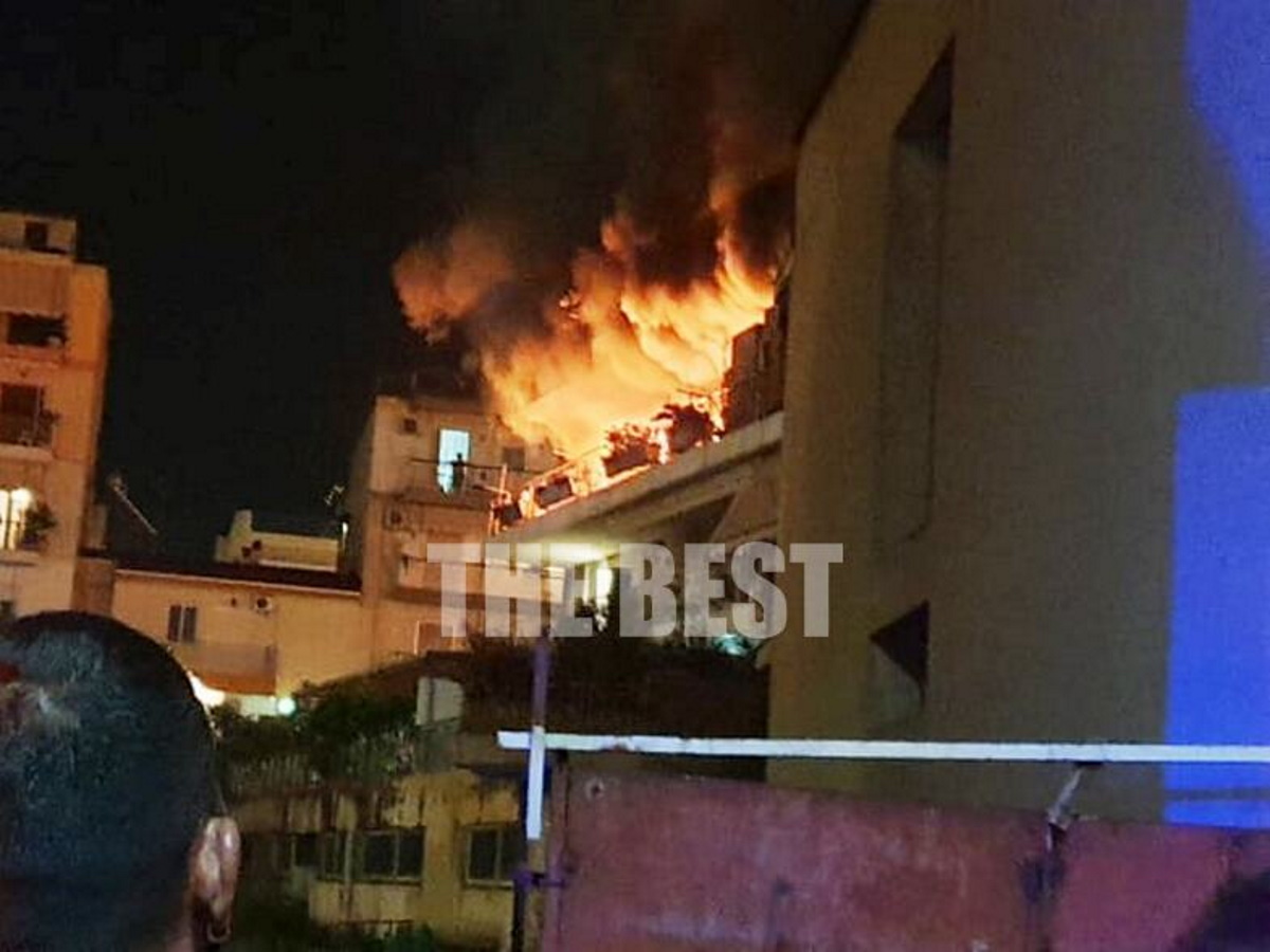Κόλαση φωτιάς σε διαμέρισμα στην Πάτρα