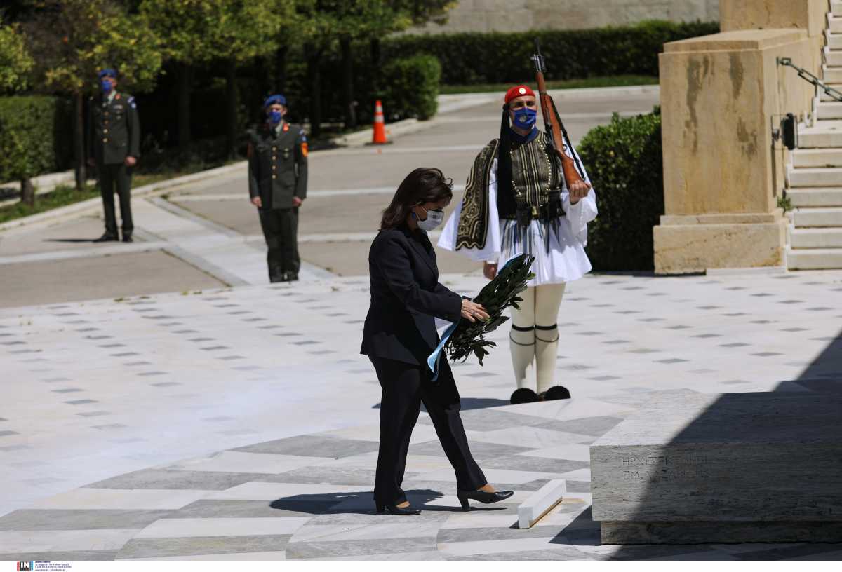 Σακελλαροπούλου: Η χώρα παραμένει προσηλωμένη στον ιερό σκοπό της διεθνούς αναγνώρισης της Γενοκτονίας των Ποντίων