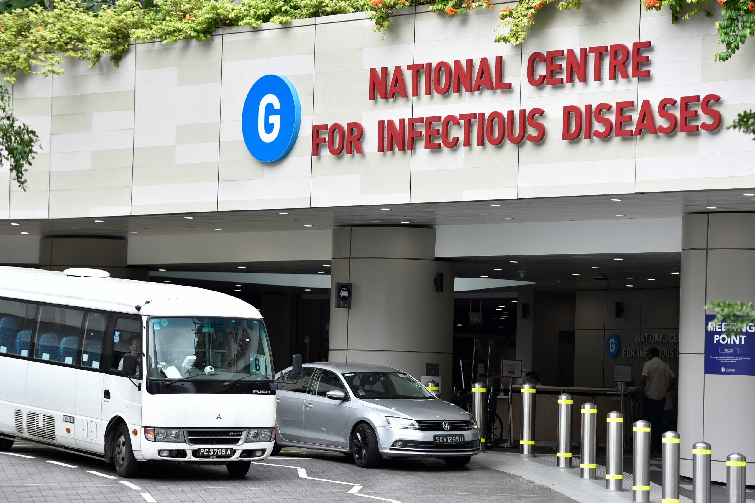 A view of the National Centre for Infectious Diseases in Singapore May 14, 2021. Picture taken May 14, 2021. REUTERS