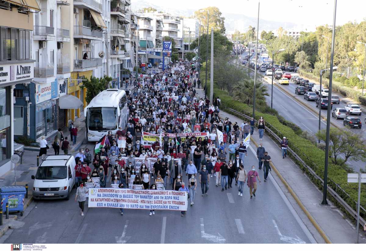 Συγκέντρωση για το Παλαιστινιακό στην Αθήνα