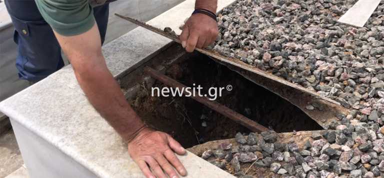 Δράμα: Έσπασαν οικογενειακό τάφο και έθαψαν το νεκρό που έκλεψαν από την Καβάλα
