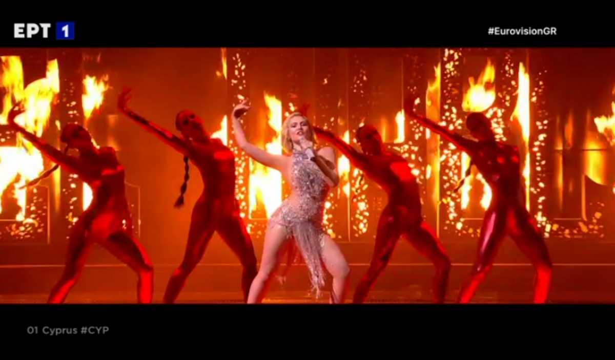 Eurovision 2021: Η Έλενα Τσαγκρινού «πυρπόλησε» τη σκηνή με το El Diablo