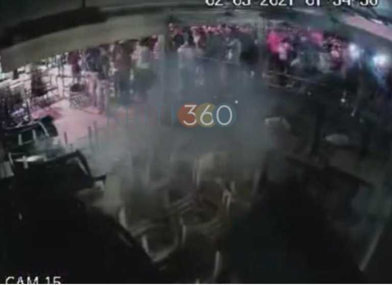 Χανιά: Παραλίγο «μπουρλότο» σε μαγαζί κατά τη διάρκεια κορονοπάρτι  (video)