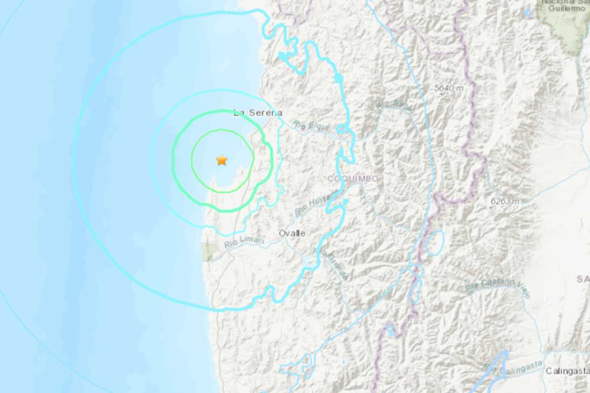 Σεισμός 5,8 Ρίχτερ στην Χιλή (pic)