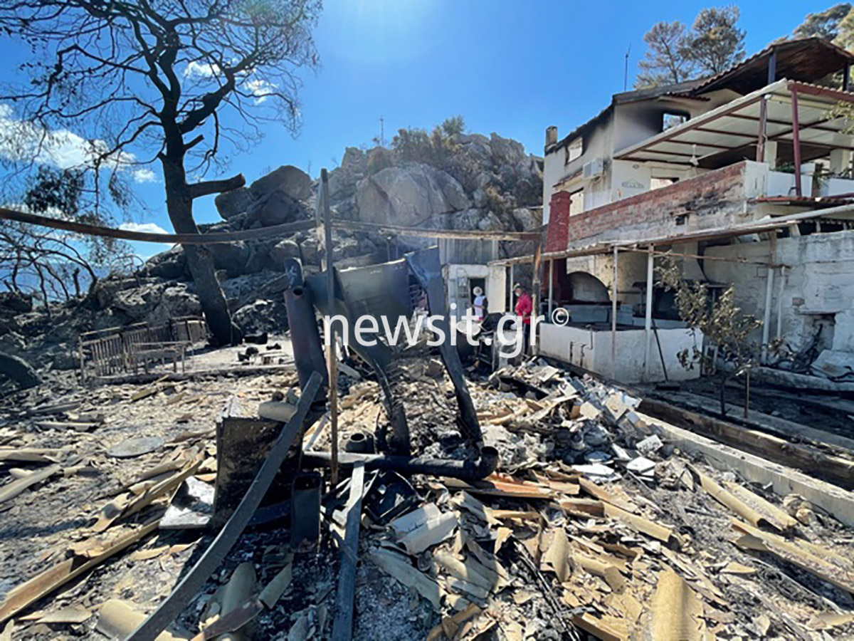 Φωτιά στην Κορινθία: Γύρισαν και βρήκαν το σπίτι που έφτιαξαν πριν από 3 ημέρες στάχτη!