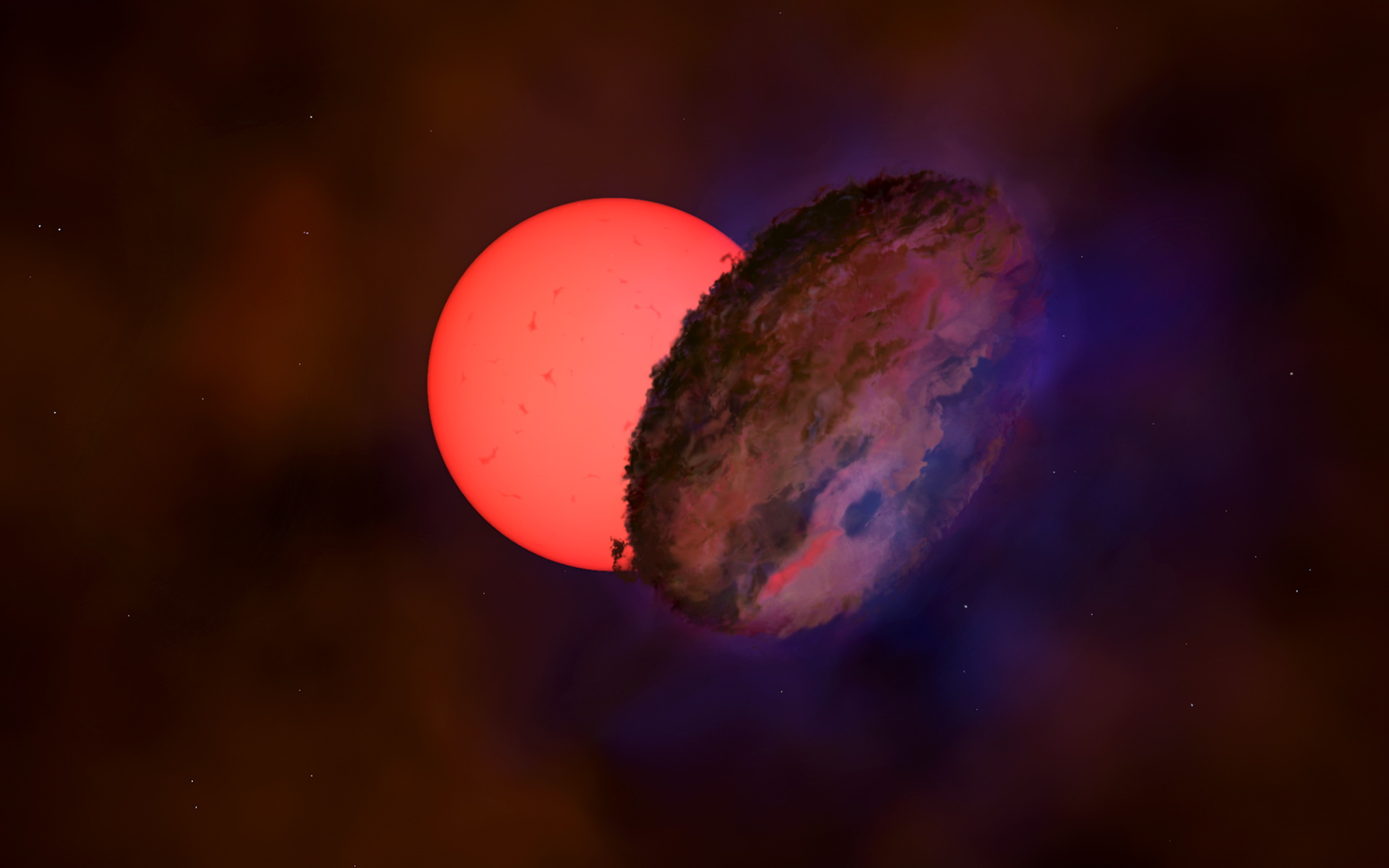 Ανακαλύφθηκε γιγάντιο άστρο – Απέχει 25.000 έτη φωτός από τη Γη και «αναβοσβήνει» (pic)