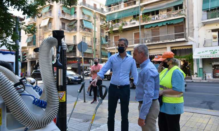 Αστράφτει η Αθήνα - Ηλεκτρικές σκούπες τελευταίας τεχνολογίας σαρώνουν όλες τις γειτονιές (pics)