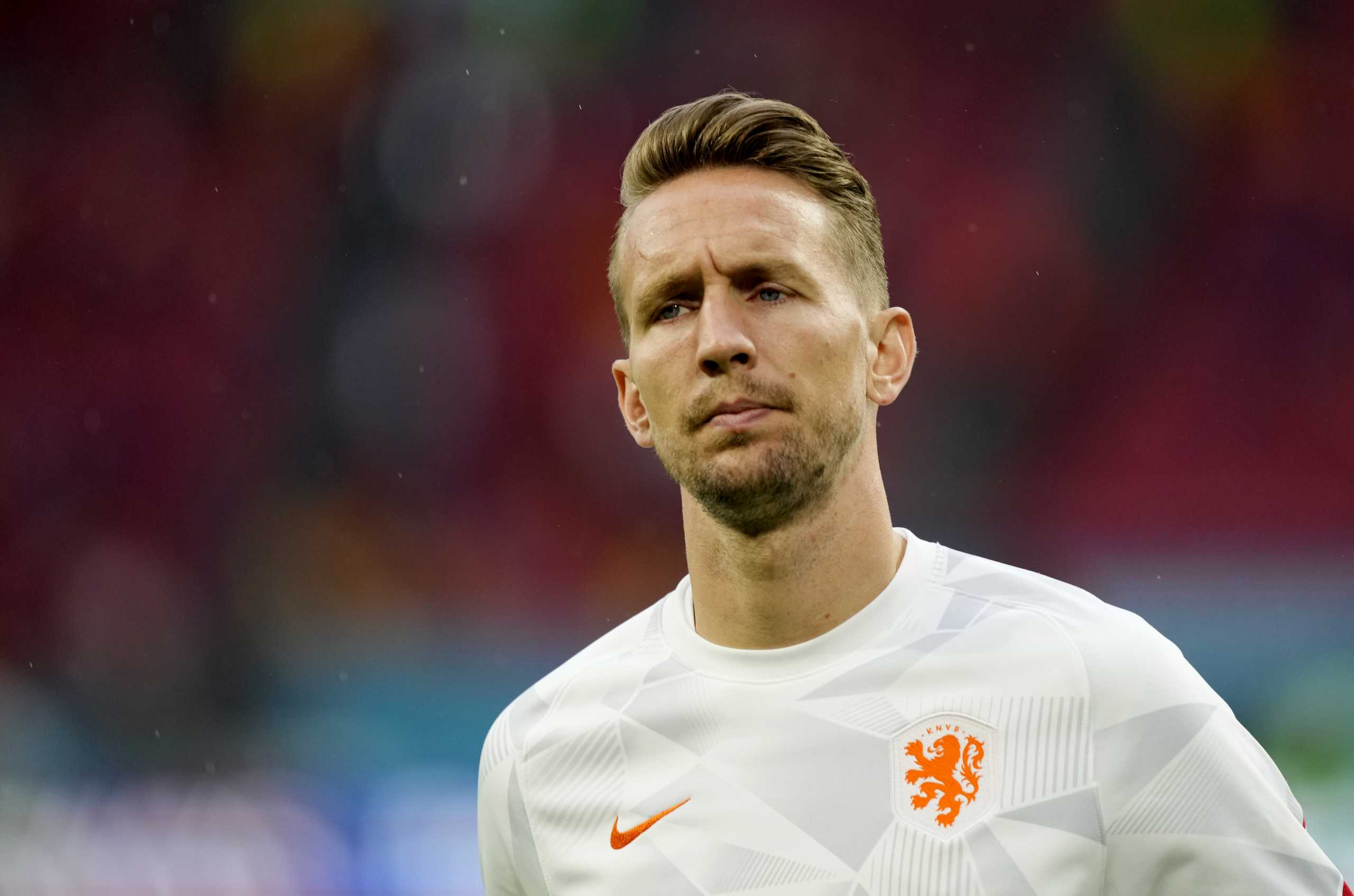 Soccer Football - Euro 2020 - Group C - North Macedonia v Netherlands - Johan Cruijff ArenA, Amsterdam, Netherlands - June 21, 2021 Netherlands' Luuk de Jong during the warm up before the match Pool via REUTERS