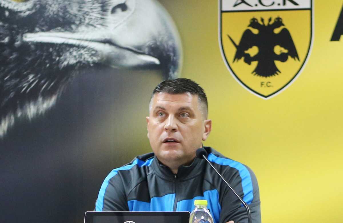 Μιλόγεβιτς: «Η ΑΕΚ πρέπει να πρωταγωνιστεί, θέλω πρώτα το καλό αποτέλεσμα»