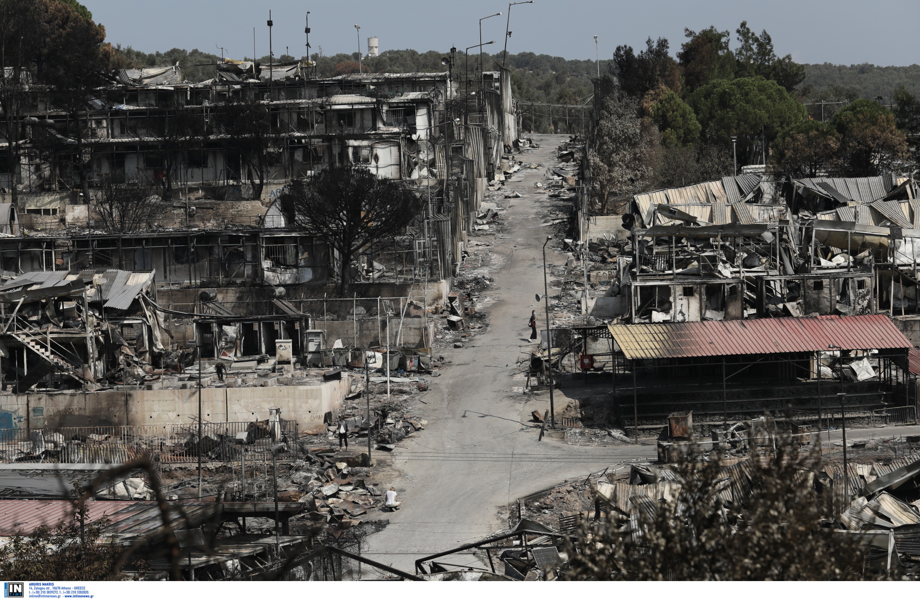 Μόρια: 40 χρόνια φυλακή για τους δράστες του εμπρησμού του ΚΥΤ