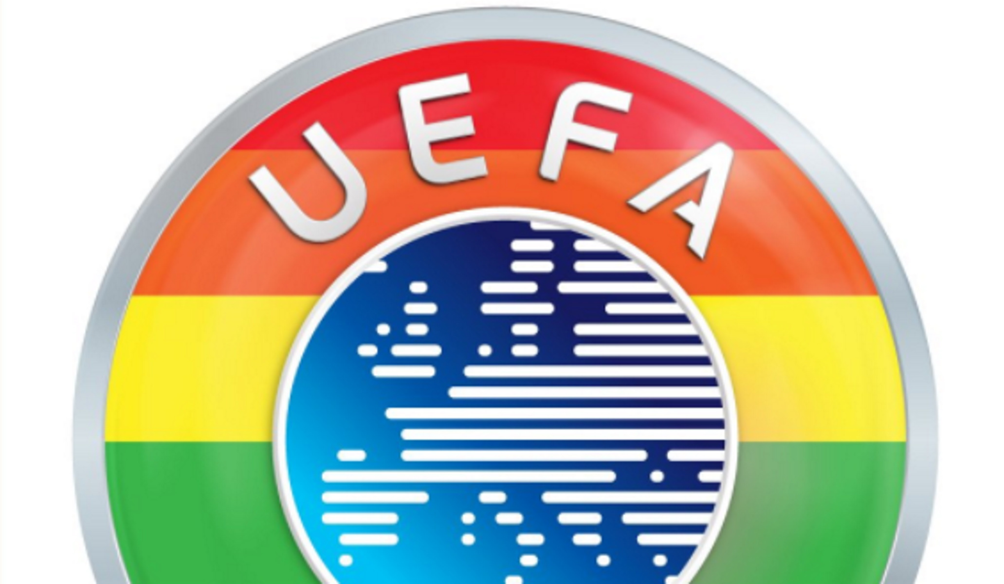 Η UEFA «έβαψε» το σήμα της στα χρώματα του ουράνιου τόξου