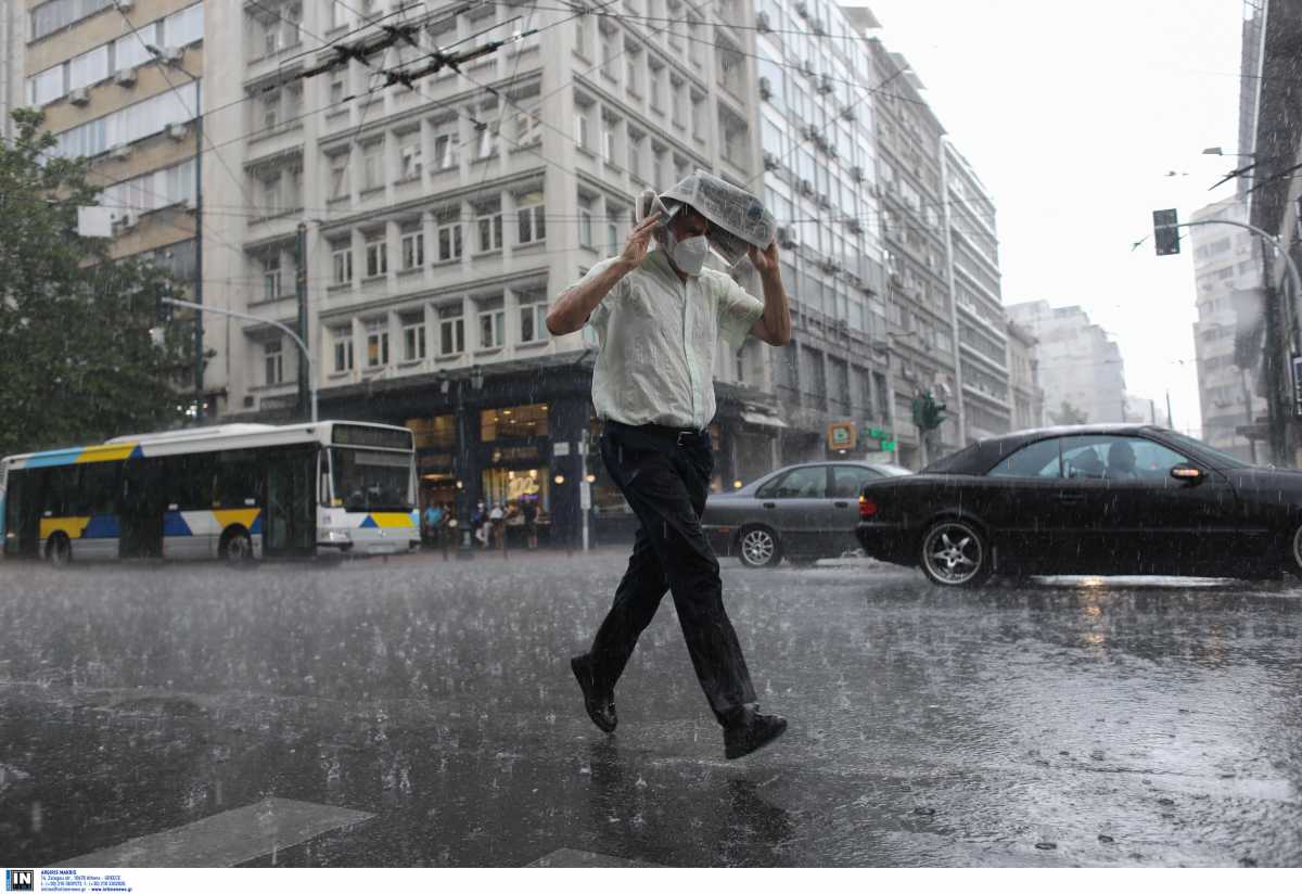 Καιρός meteo: Καταιγίδες και τοπικές χαλαζοπτώσεις σήμερα