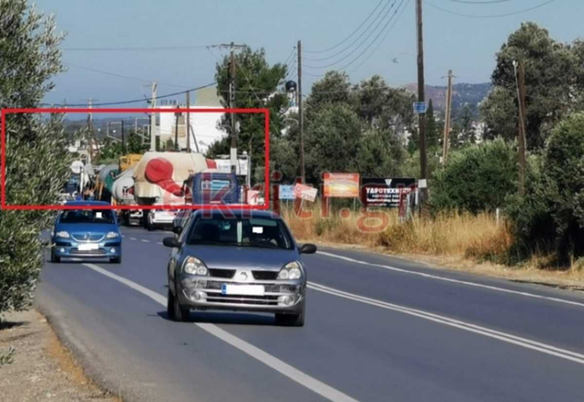 Κρήτη: Ακινητοποιήθηκε κομβόι με ανεμογεννήτριες – Οι εικόνες που ξεσήκωσαν τις Μοίρες