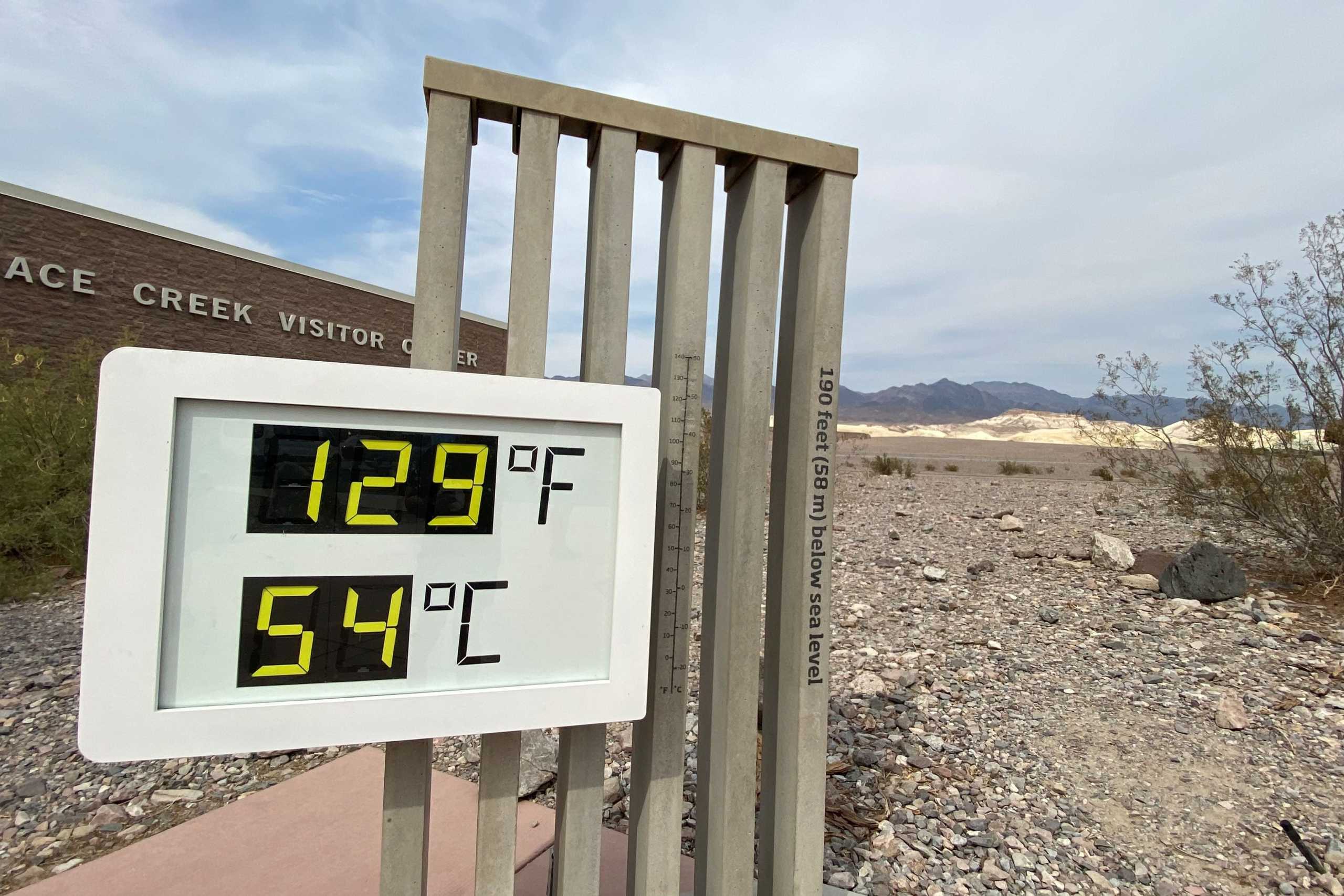 ΗΠΑ: Όνομα και πράγμα η Κοιλάδα του Θανάτου – Το θερμόμετρο έδειξε 54 βαθμούς Κελσίου