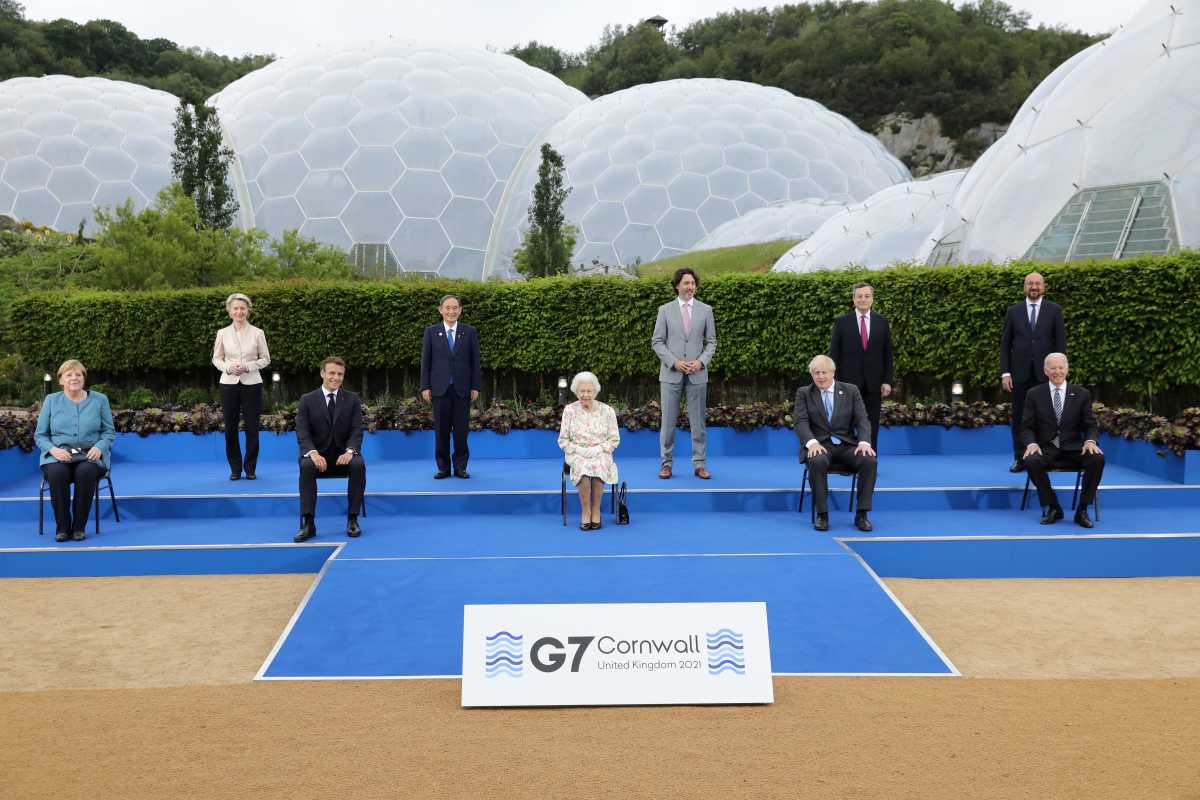 Βρετανία: Δεξίωση από τη βασίλισσα Ελισάβετ στους ηγέτες της G7