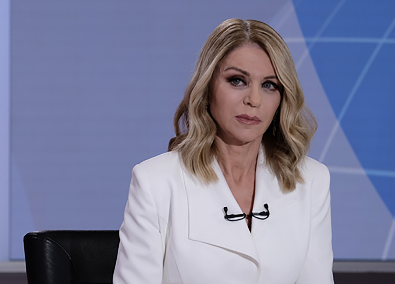 Ο πρωθυπουργός Αλέξης Τσίπρας (Α) μιλάει σε συνέντευξη που έδωσε στο κεντρικό δελτίο ειδήσεων του OPENTV και στην δημοσιογράφο Έλλη Στάη (Δ), την Πέμπτη 9 Ιανουαρίου 2019. ΑΠΕ ΜΠΕ