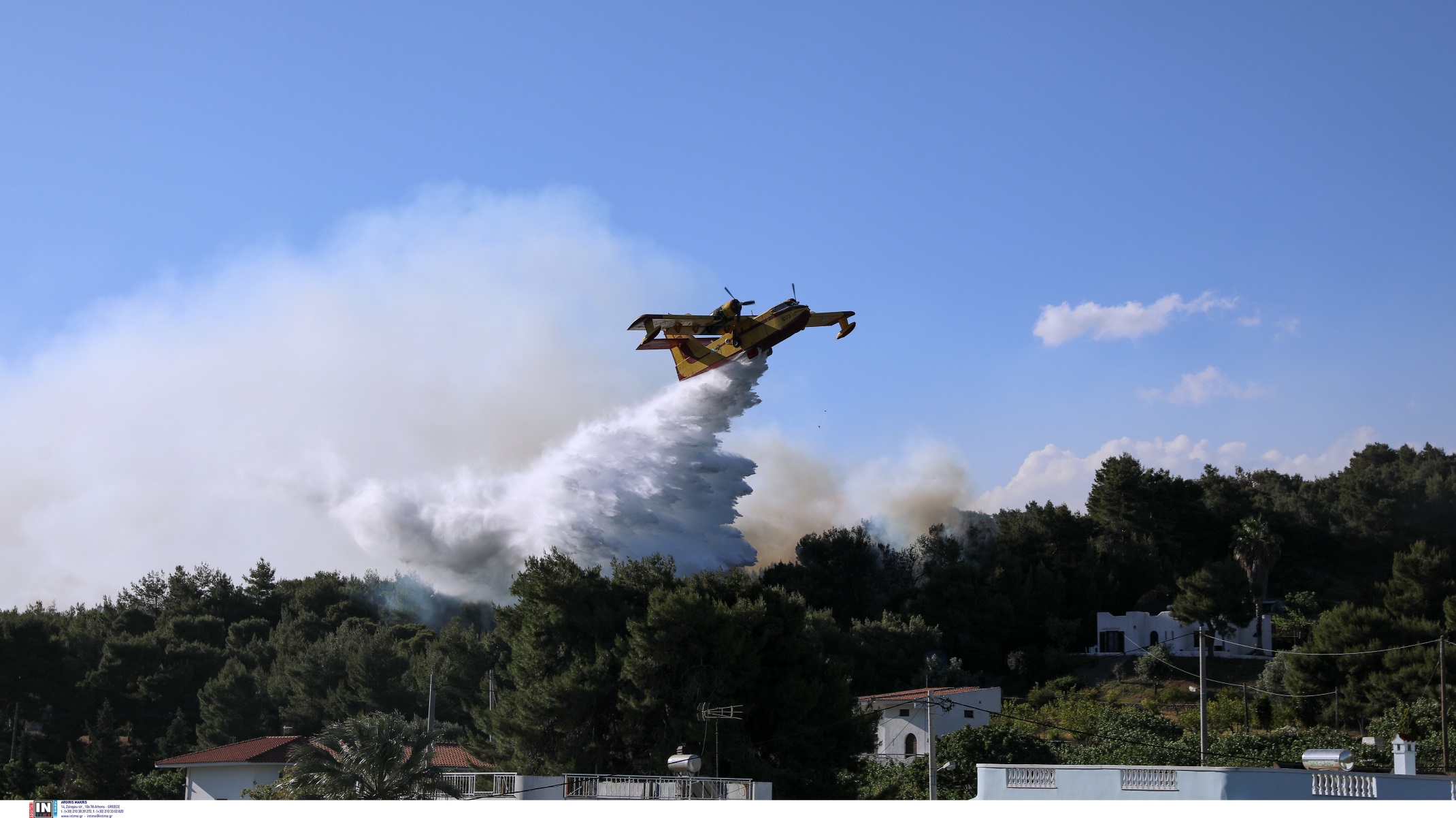 Μεγαλόπολη: Υπό έλεγχο η φωτιά – Σε επιφυλακή οι πυροσβέστες για τυχόν αναζωπυρώσεις
