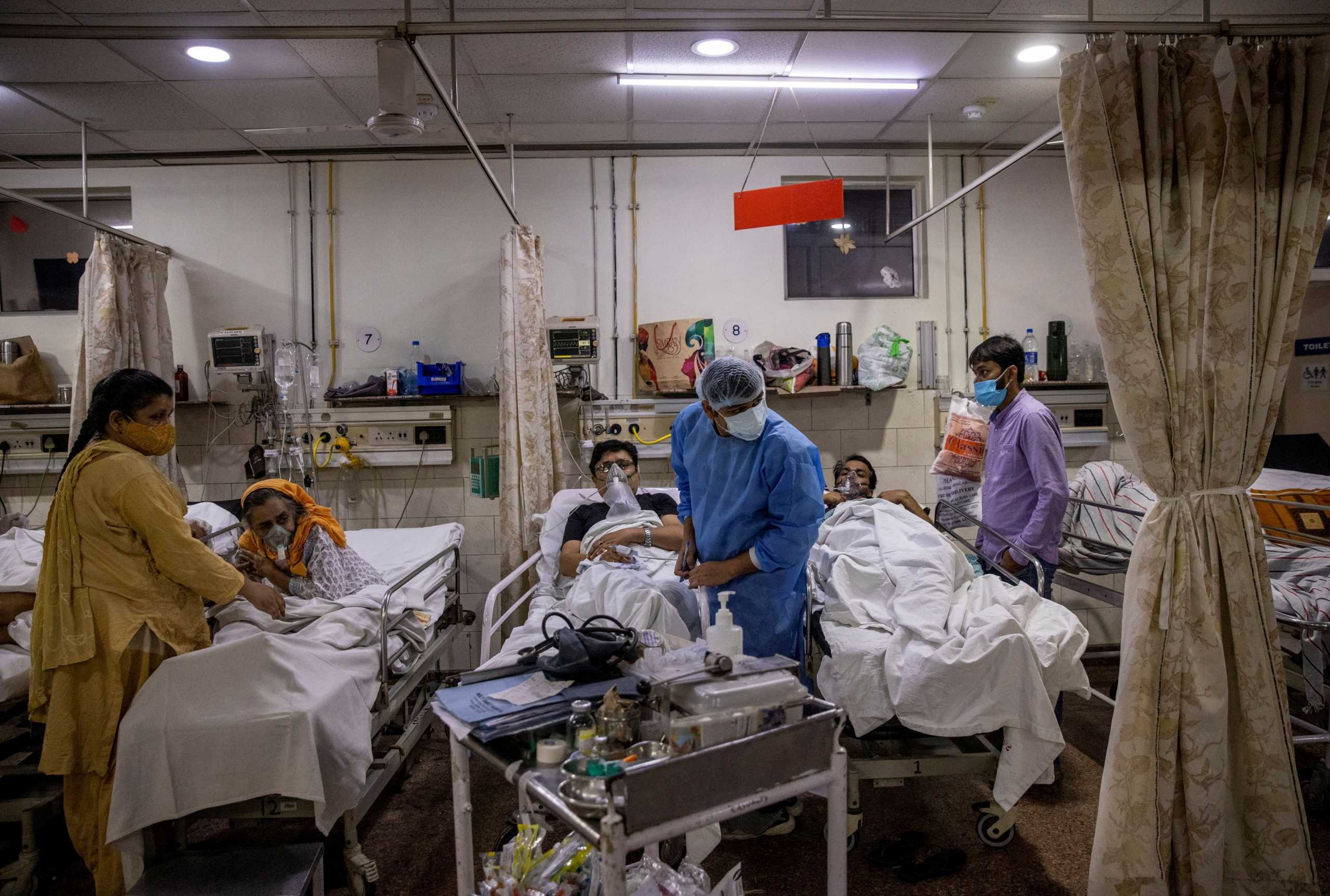 Ινδία: Νέο ημερήσιο ρεκόρ 4μηνου σε κρούσματα κορονοϊού – Άκόμα 124 νεκροί