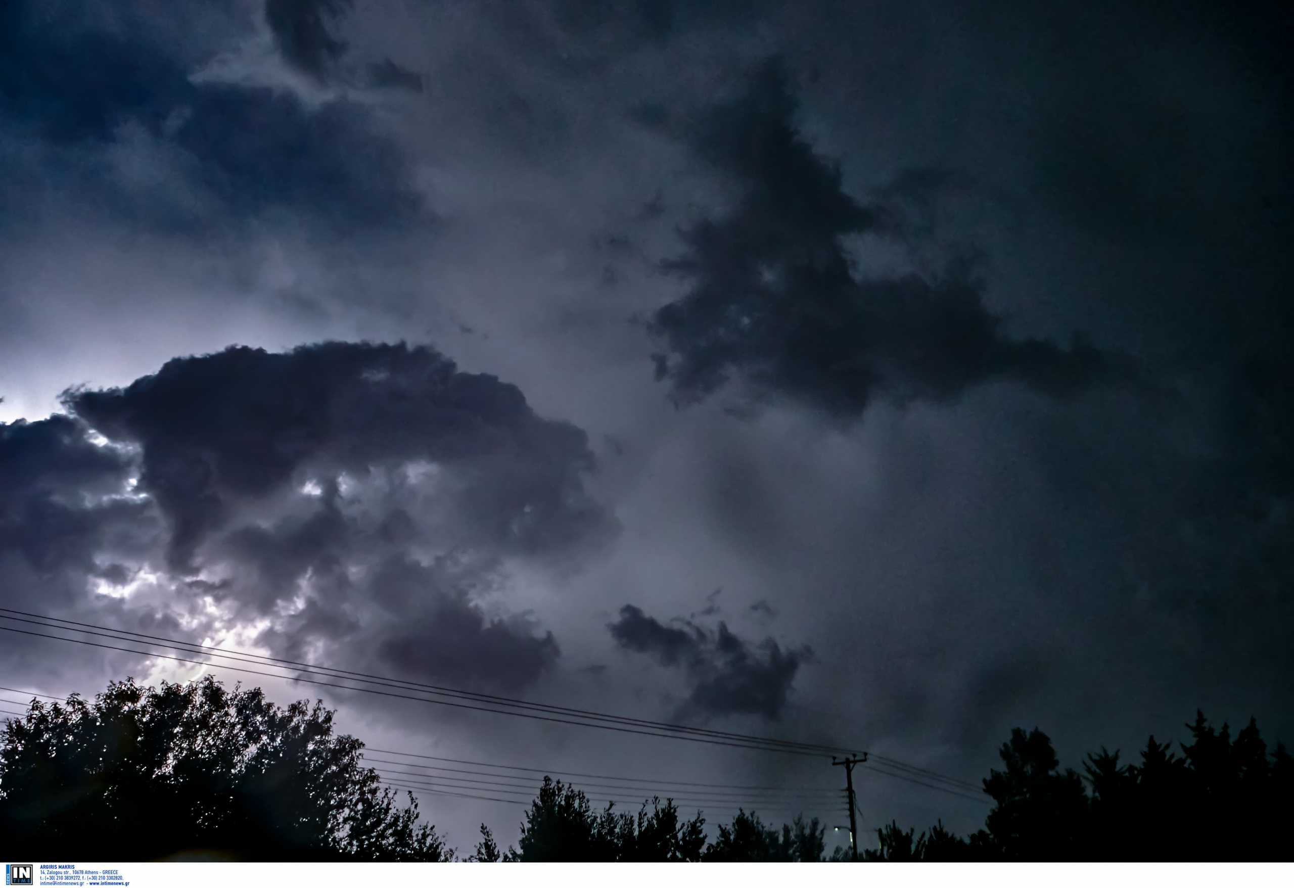 Καιρός: Έκτακτο δελτίο επιδείνωσης – Καταιγίδες, χαλάζι και κεραυνοί