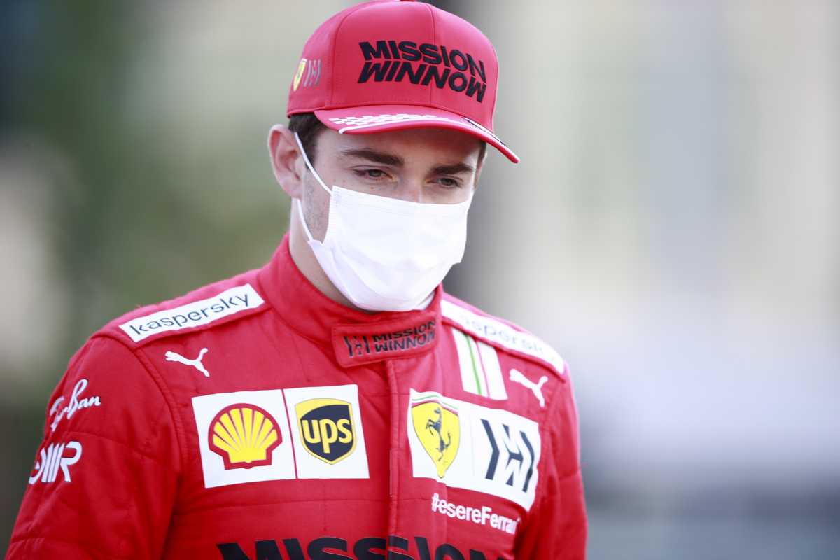 Formula One F1 - Azerbaijan Grand Prix - Baku City Circuit, Baku, Azerbaijan - June 5, 2021 Ferrari's Charles Leclerc after qualifying in pole position REUTERS