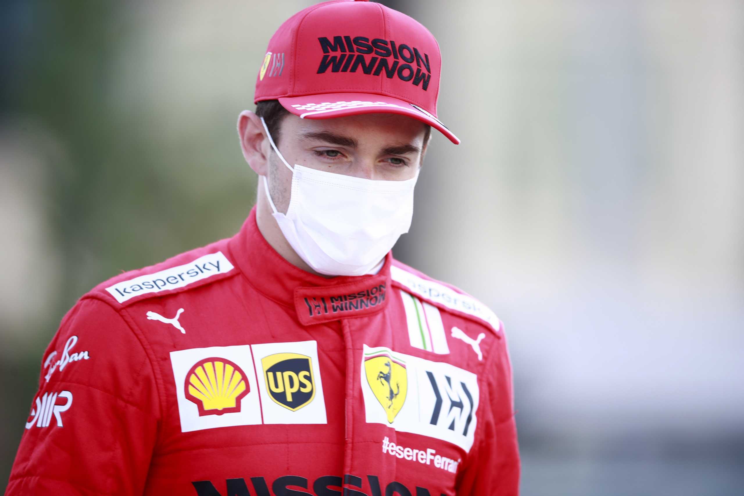 Formula One F1 - Azerbaijan Grand Prix - Baku City Circuit, Baku, Azerbaijan - June 5, 2021 Ferrari's Charles Leclerc after qualifying in pole position REUTERS