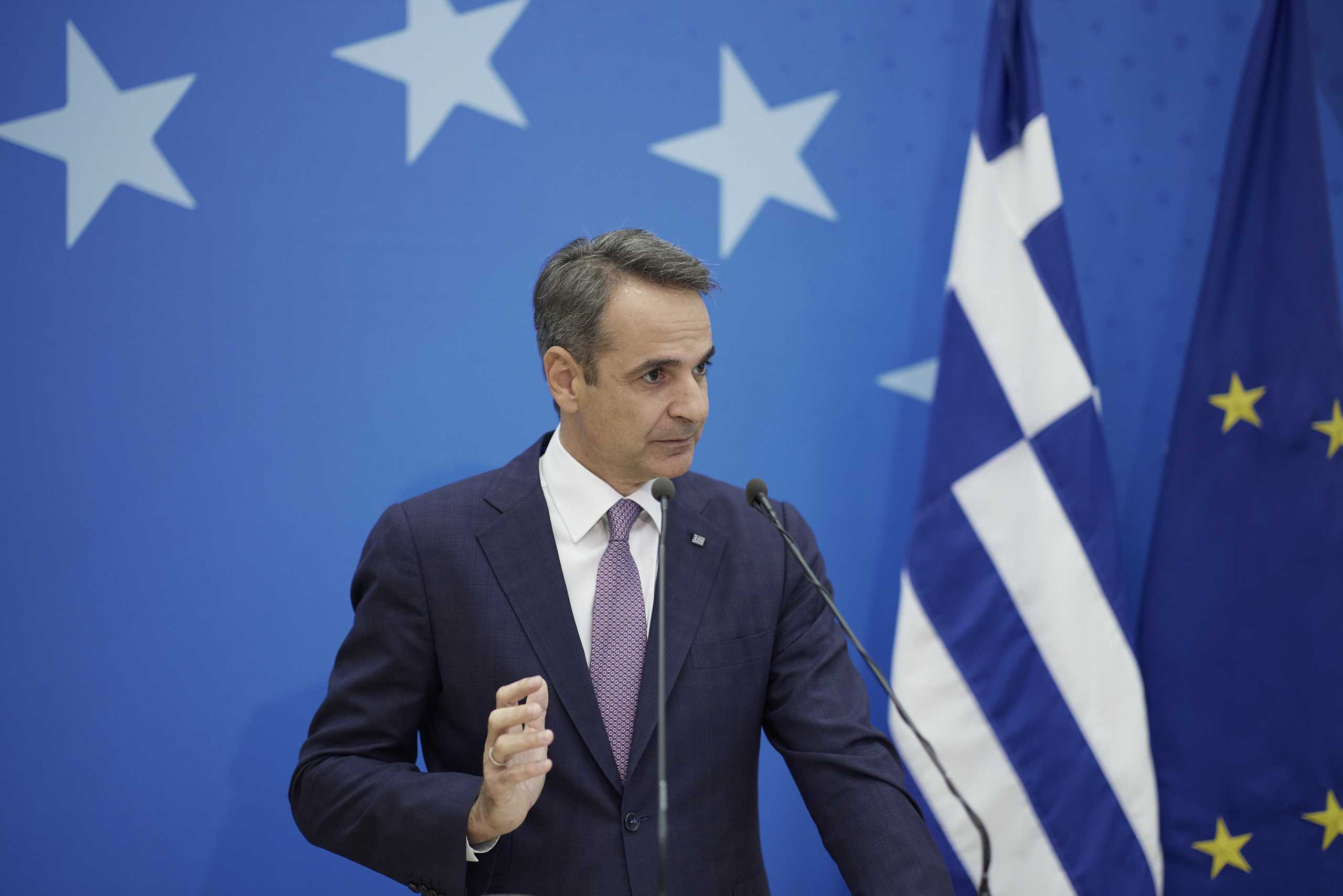 Σύνοδος Κορυφής: Η συνέντευξη Τύπου του πρωθυπουργού Κυριάκου Μητσοτάκη