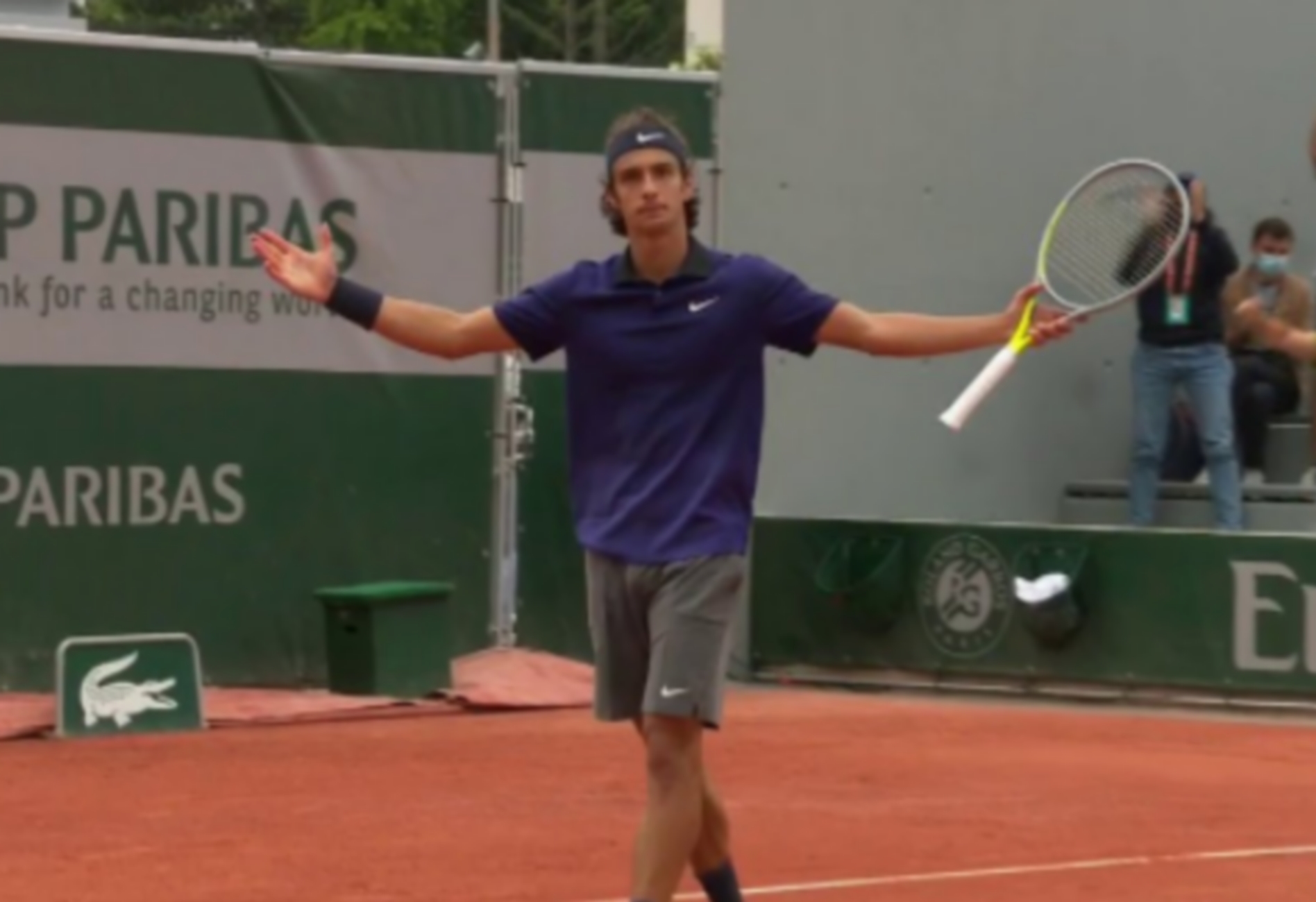 O 19χρονος Μουζέτι κάνει «όργια» στο Roland Garros