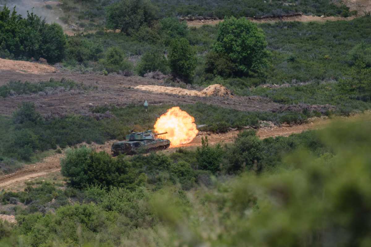 Δημόκριτος 2021: «Πυρ και μανία» τα τεθωρακισμένα του Στρατού Ξηράς [pics]